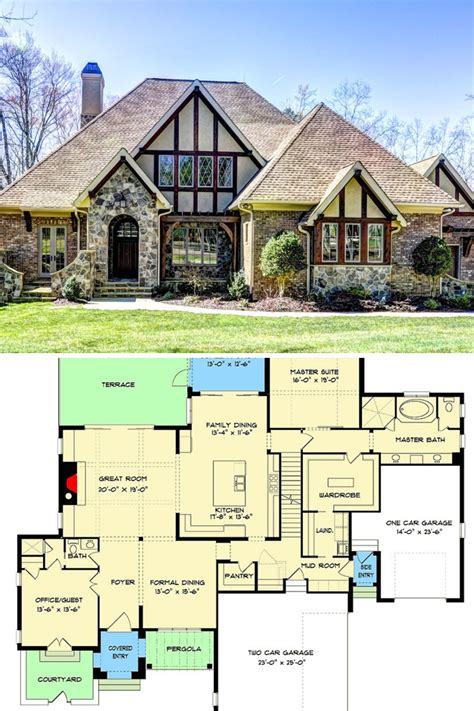 historic tudor house plans.